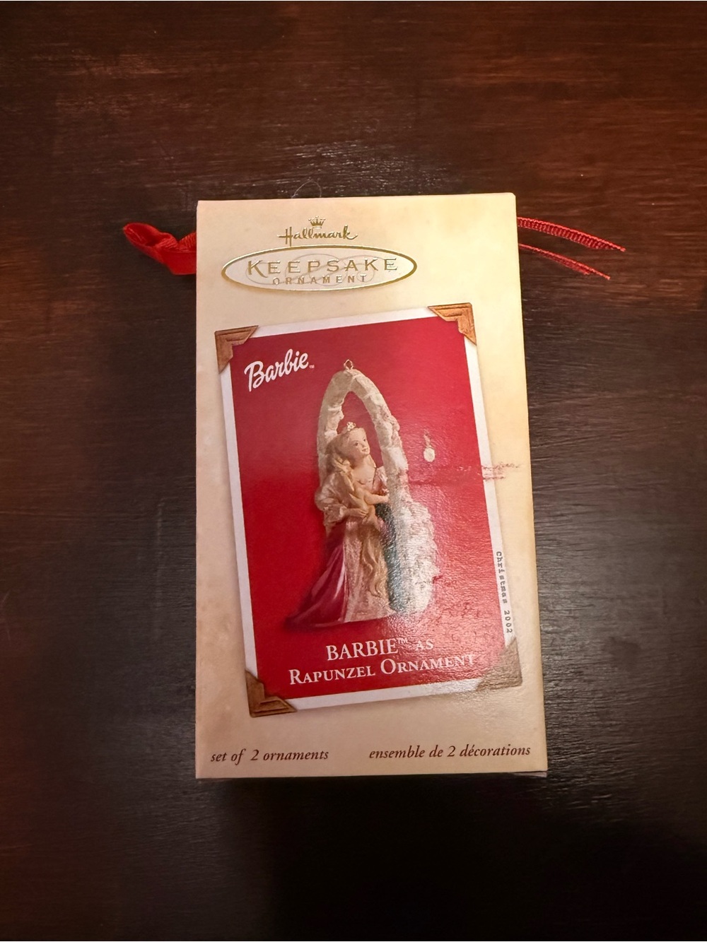 Rare Hallmark Keepsake Barbie as Rapunzel 2002 Ornament Brand New